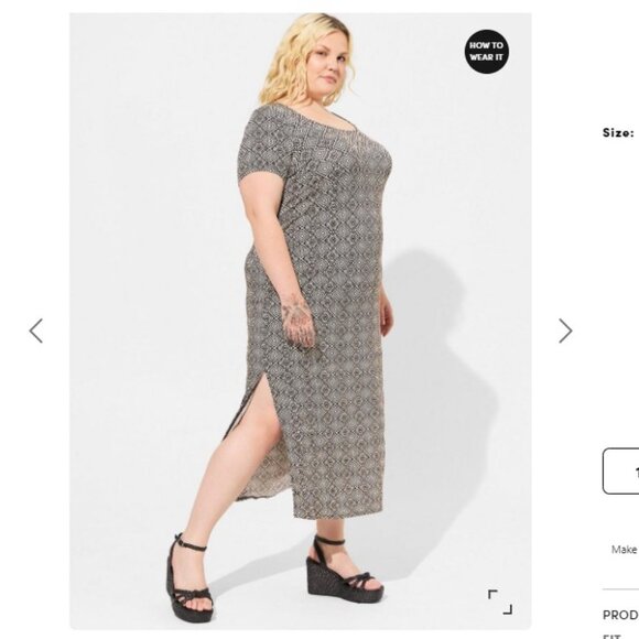 Worn Once Torrid Size 4 Dress - Picture 1 of 3